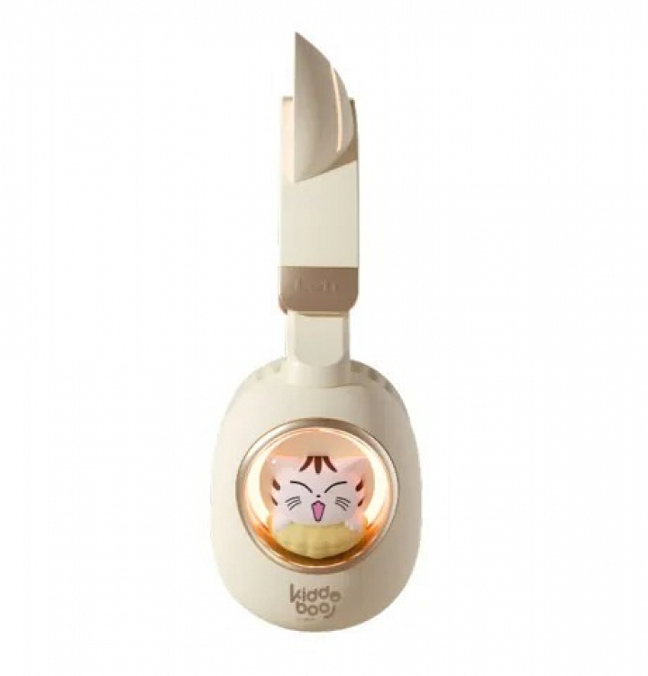 HEADPHONES BLUETOOTH DELULU GOLD KIDDOBOO