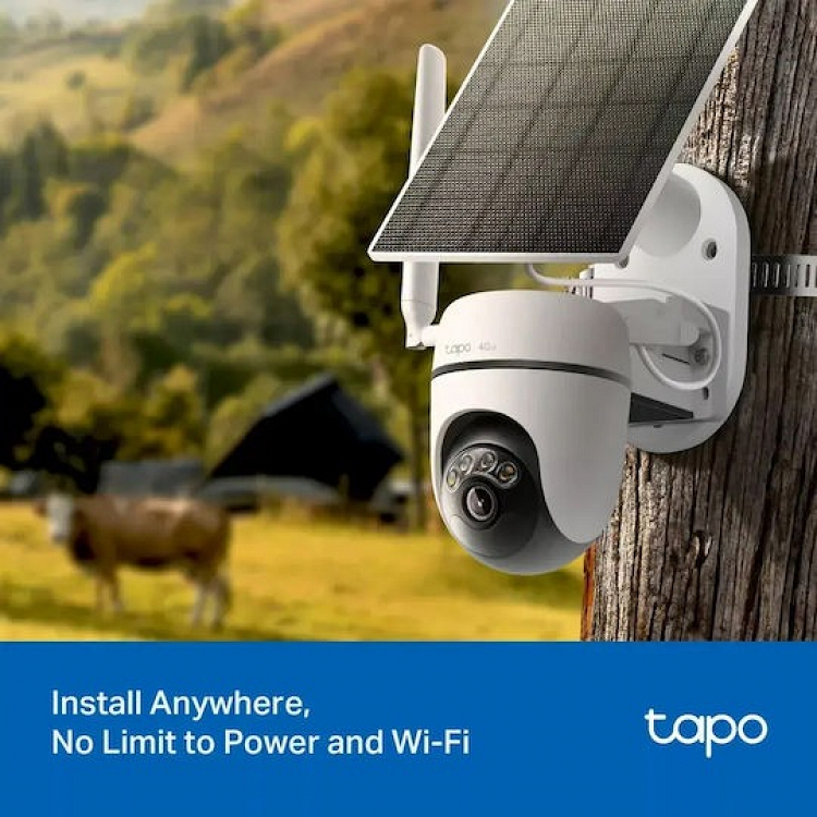 IP CAMERA WIRELESS TAPO C615G KIT 2K SOLAR OUTDOOR PAN/TILT 4G LTE TP-LINK