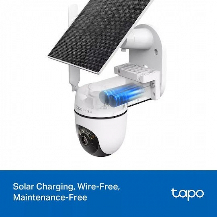 IP CAMERA WIRELESS TAPO C615G KIT 2K SOLAR OUTDOOR PAN/TILT 4G LTE TP-LINK
