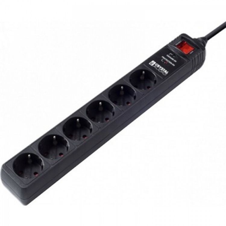 ΠΟΛΥΜΠΡΙΖΟ ΑΣΦΑΛΕΙΑΣ CP6 ΣΟΥΚΟ ΜΑΥΡΟ CRYSTAL AUDIO