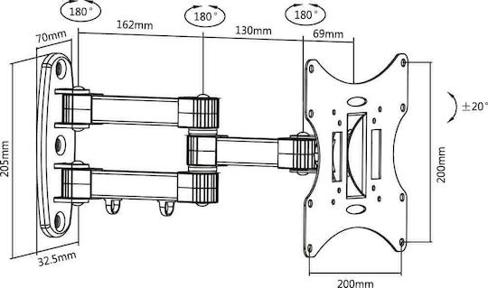 ΒΑΣΗ TV 23-42 LCD2020-2
