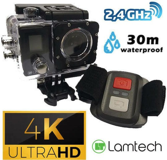 ACTION CAMERA 4K ULTRA HD WATERPROOF WITH WIFI LAMTECH