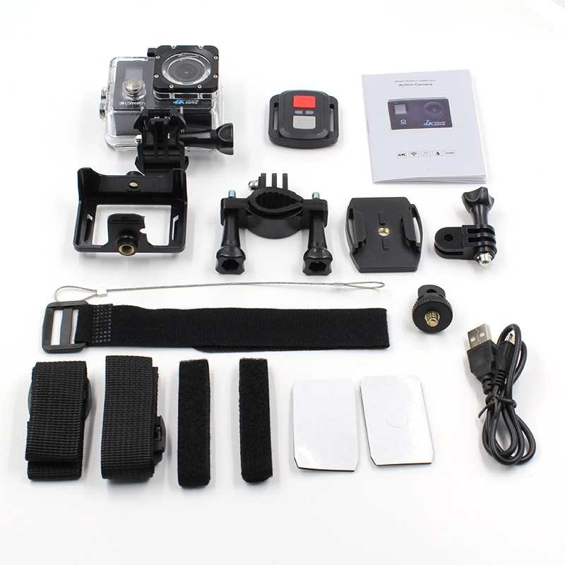 ACTION CAMERA 4K DUO WITH WIFI &amp; 2.4G LAMTECH
