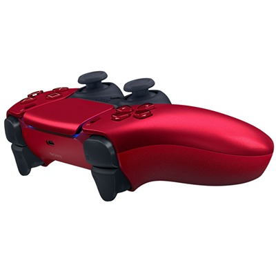 PS5 DUALSENSE WIRELESS CONTROLLER DEEP EARTH COVER VOLCANIC RED SONY