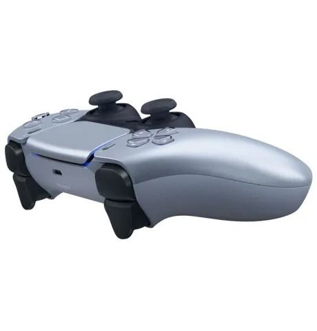 PS5 DUALSENSE WIRELESS CONTROLLER DEEP EARTH COVER STERLING SILVER SONY