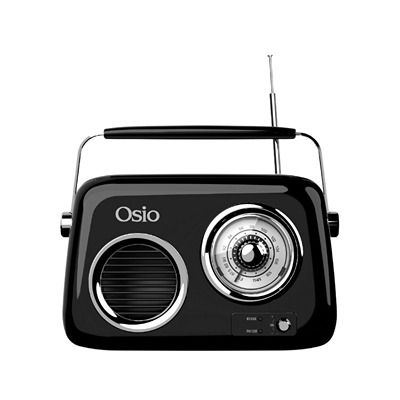 ΦΟΡΗΤΟ ΑΝΑΛΟΓΙΚΟ ΡΑΔΙΟΦΩΝΟ OPR-3040B AUX, USB, FM OSIO