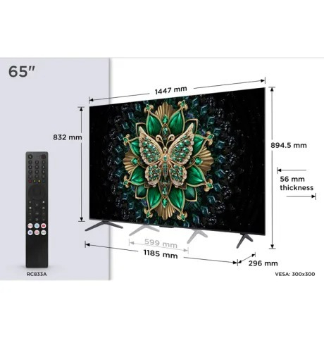 TV 65'' LED 65C6K TCL