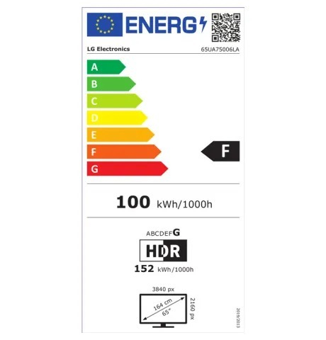 TV 65'' LED 65UA75006LA LG