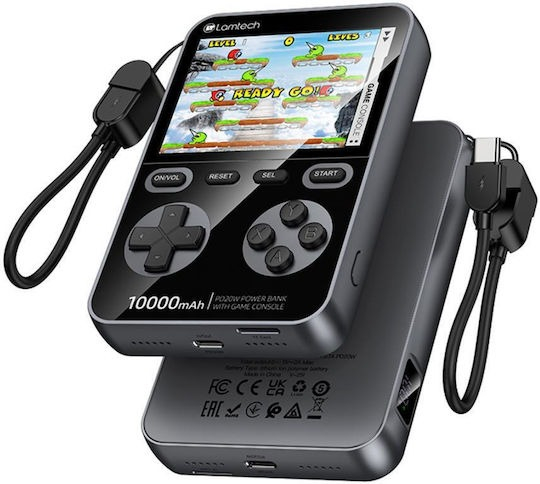 GAME CONSOLE WITH 1500 GAMES &amp; POWERBANK LAMTECH