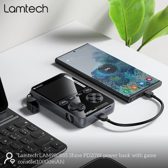 GAME CONSOLE WITH 1500 GAMES &amp; POWERBANK LAMTECH