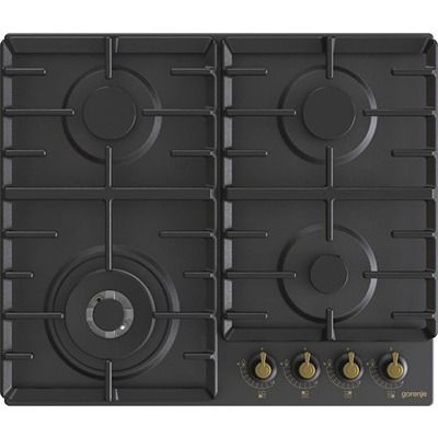 ΕΣΤΙΑ ΓΚΑΖΙΟΥ CLASSICO GW642CLB-737639 ΜΑΥΡΟ GORENJE