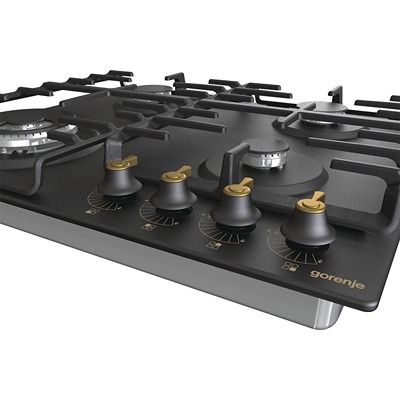ΕΣΤΙΑ ΓΚΑΖΙΟΥ CLASSICO GW642CLB-737639 ΜΑΥΡΟ GORENJE