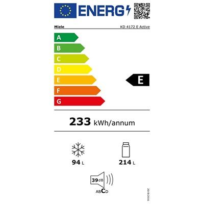 ΨΥΓΕΙΟΚΑΤΑΨΥΚΤΗΣ KD4172E WS ACTIVE EU1 MIELE