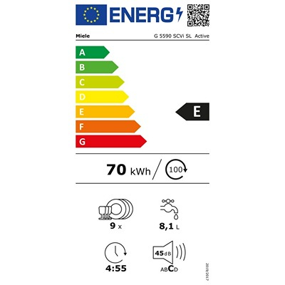 ΠΛΥΝΤΗΡΙΟ ΠΙΑΤΩΝ G5590 SCVi A ED230 MIELE