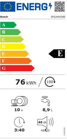 ΠΛΥΝΤΗΡΙΟ ΠΙΑΤΩΝ SPS2HKI58E BOSCH