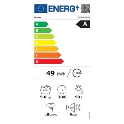 ΠΛΥΝΤΗΡΙΟ ΡΟΥΧΩΝ WUP140ZG9 PITSOS