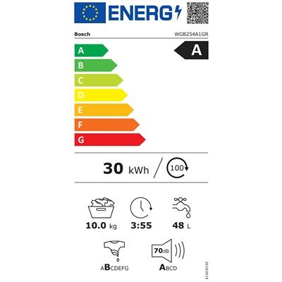 ΠΛΥΝΤΗΡΙΟ ΡΟΥΧΩΝ WGB254A1GR BOSCH
