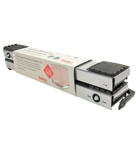 ΒΑΣΗ ΖΕΥΓΟΣ ΚΑΡΤΟΛΙΝΑ 00673 INOX ROLLER