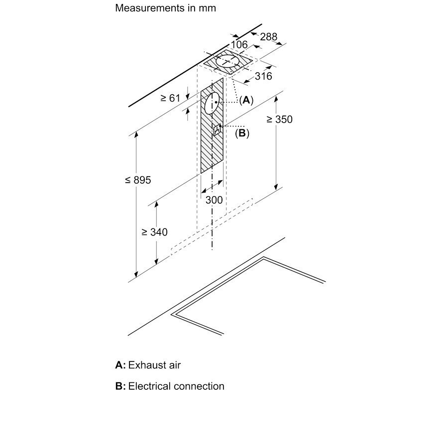 ΑΠΟΡΡΟΦΗΤΗΡΑΣ DWB65CC60 BOSCH