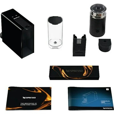 ΚΑΦΕΤΙΕΡΑ NESPRESSO XN1118S/XN1118C/XN1118V ESSENZA MINI ΜΑΥΡΗ AEROCCINO SET KRUPS