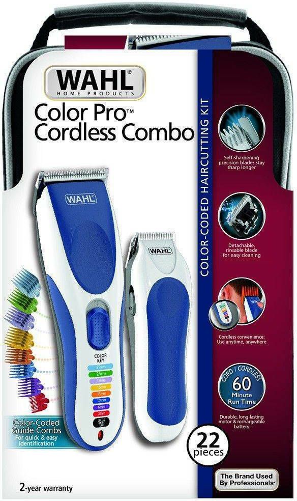 ΚΟΥΡΕΥΤΙΚΗ ΜΗΧΑΝΗ COLOR PRO CORDLESS + TRIMMER 9649 WAHL