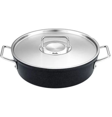 ΗΜΙΧΥΤΡΑ ADAMANT 24CM ΜΕ ΜΕΤΑΛΛΙΚΟ ΚΑΠΑΚΙ FISSLER