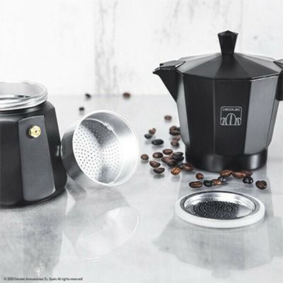 ΜΠΡΙΚΙ ESPRESSO MOCKLASSIC 300 01666 3CUPS BLACK CECOTEC