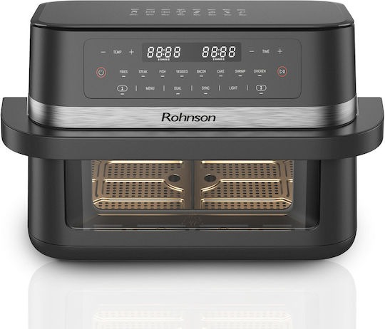 ΦΡΙΤΕΖΑ AIR FRYER R-2881 SINGLE AND DUAL BASKET ROHNSON