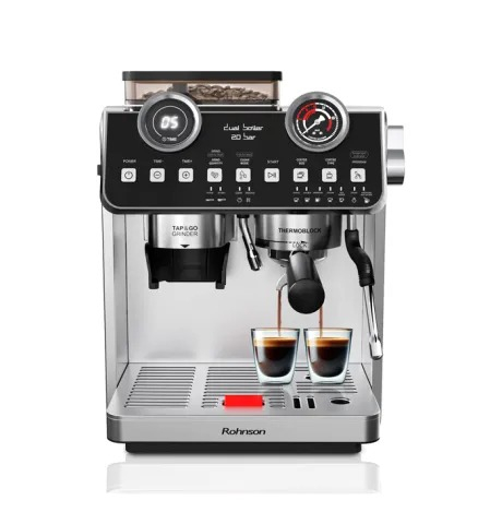 ΚΑΦΕΤΙΕΡΑ ESPRESSO MOD R-98200 ΜΕ ΜΥΛΟ ΑΛΕΣΗΣ ROHNSON