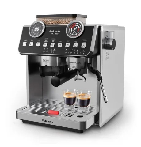 ΚΑΦΕΤΙΕΡΑ ESPRESSO MOD R-98200 ΜΕ ΜΥΛΟ ΑΛΕΣΗΣ ROHNSON
