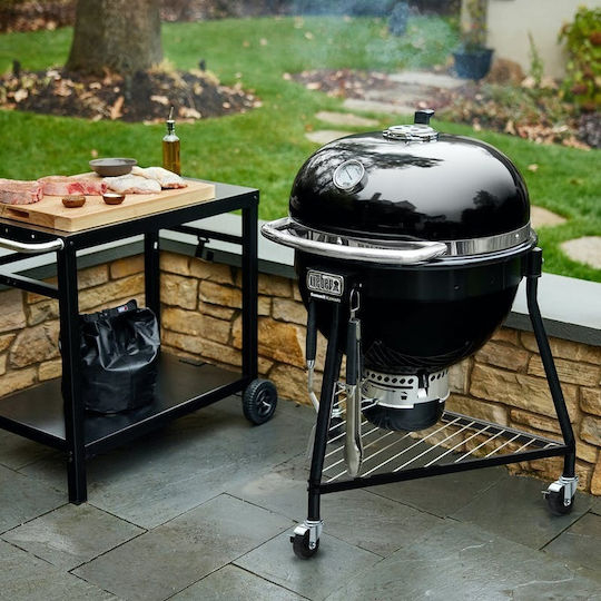 ΨΗΣΤΑΡΙΑ ΚΑΡΒΟΥΝΟΥ SUMMIT KAMADO E6 61cm WEBER