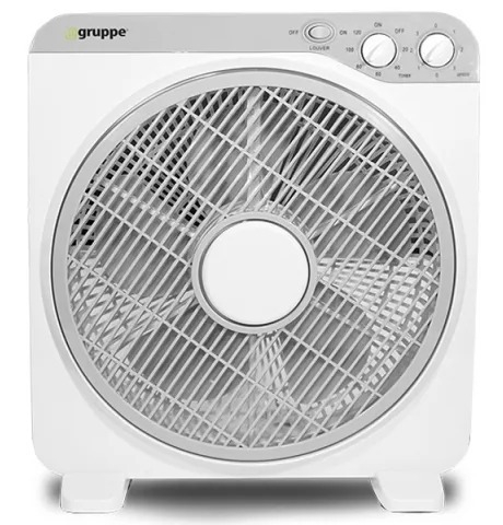 ΑΝΕΜΙΣΤΗΡΑΣ BOX FAN KYT-12DII ΛΕΥΚΟ GRUPPE