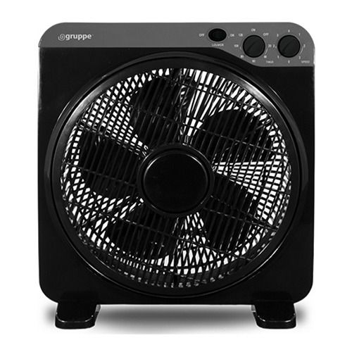 ΑΝΕΜΙΣΤΗΡΑΣ BOX FAN KYT-12DII ΜΑΥΡΟ GRUPPE