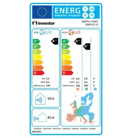A/C EMPVI-12WFI EMPEROR INVERTER MINI SPLIT ΕΣΩΤ. INVENTOR