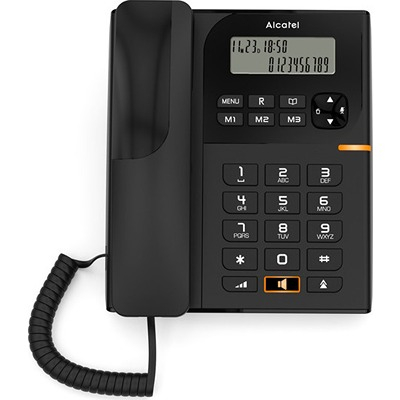 ΤΗΛΕΦΩΝΟ ΕΠΙΤΡΑΠΕΖΙΟ T58 CE ΜΑΥΡΟ ALCATEL