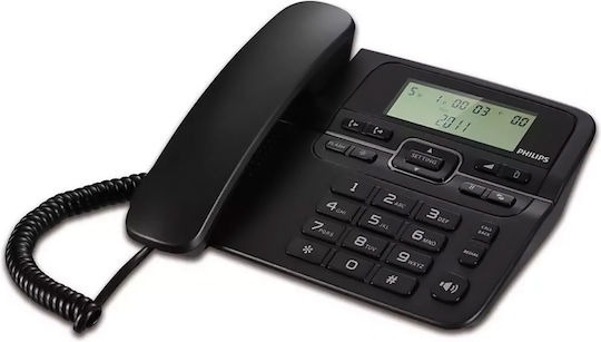 ΤΗΛΕΦΩΝΟ ΕΝΣΥΡΜΑΤΟ M20B/GRS ΜΑΥΡΟ PHILIPS