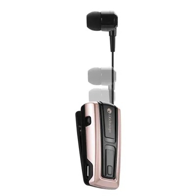 BLUETOOTH HEADSET RETRACTABLE UA31 GOLD IXCHANGE