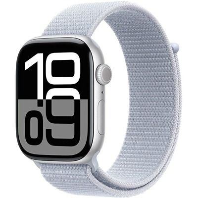 WATCH S10 GPS 46mm SILVER ALUM CASE - BLUE CLOUD SL MWWN3QF/A APPLE