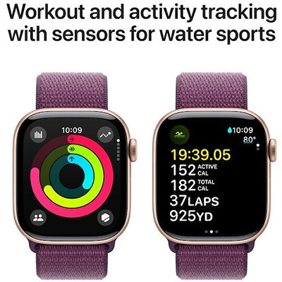 WATCH S10 GPS 46mm ROSE GOLD ALUM CASE - PLUM SL MWWV3QF/A APPLE