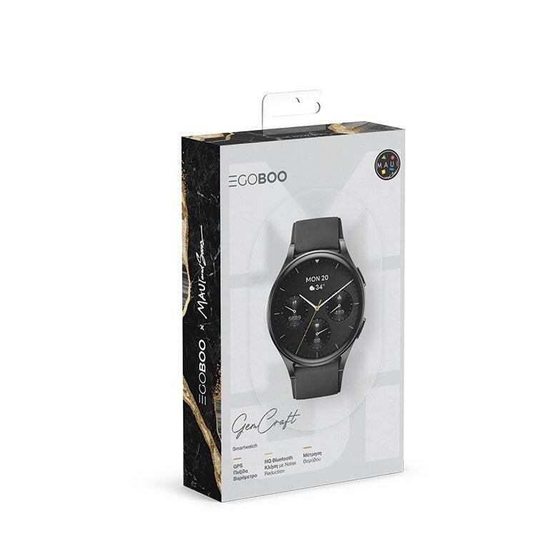SMARTWATCH X MAUI GEMCRAFT BLACK EGOBOO