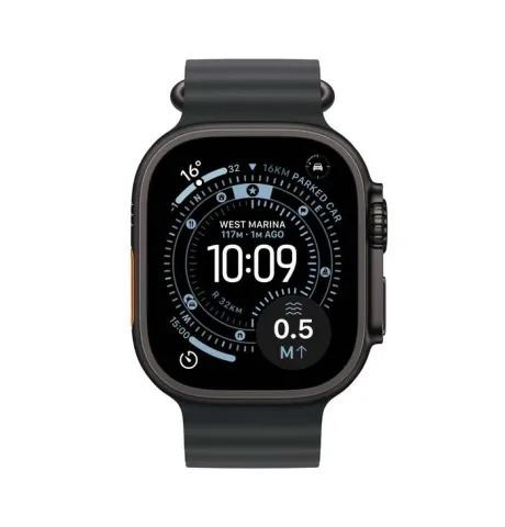 WATCH ULTRA 3 GPS + CELL 49mm BLACK TITANIUM CASE - BLACK OCEAN BAND MF0J4QR/A APPLE