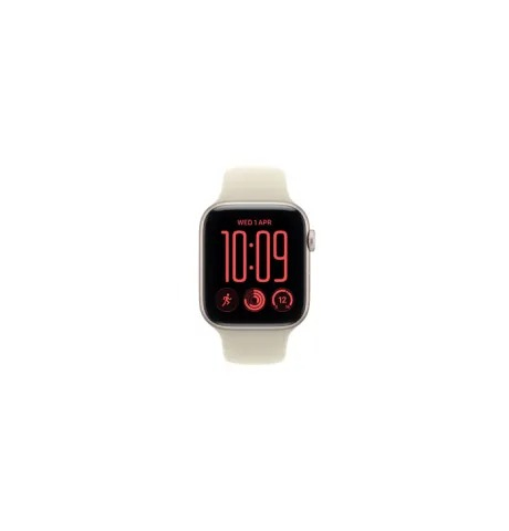 WATCH SE 3 GPS + CELL 40mm STARLIGHT ALUM CASE - SAND SB M/L MJLE4QL/A APPLE