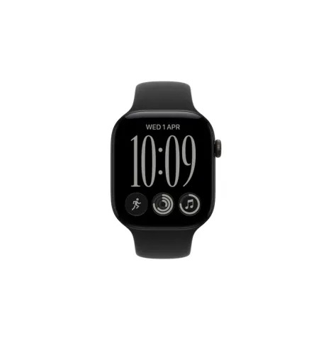 WATCH S12 GPS 42mm BLACK ALUM CASE - BLACK SB S/M MJEA4QL/A APPLE