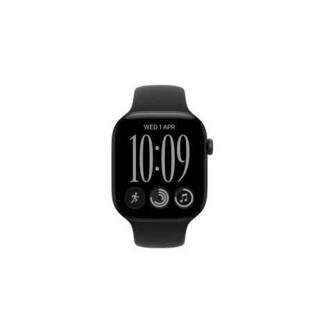WATCH S12 GPS 42mm BLACK ALUM CASE - BLACK SB M/L MJEC4QL/A APPLE