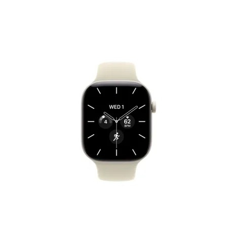 WATCH S12 GPS + CELL 42mm PEARL WHITE CERAMIC CASE - SAND SB S/M MJGW4QL/A APPLE