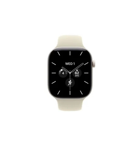 WATCH S12 GPS + CELL 42mm PEARL WHITE CERAMIC CASE - SAND SB M/L MJGX4QL/A APPLE