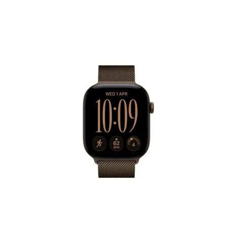 WATCH S12 GPS + CELL 46mm DARK BRONZE ALUM CASE - DARK BRONZE MILANESE LOOP S/M MKDF4QL/A APPLE