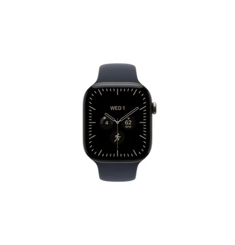 WATCH S12 GPS + CELL 46mm NATURAL TITANIUM CASE - NAVY BLUE SB S/M MJGM4QL/A APPLE