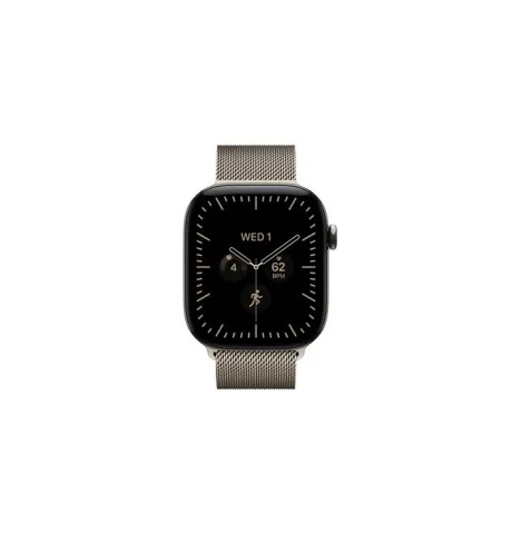 WATCH S12 GPS + CELL 46mm NATURAL TITANIUM CASE - NATURAL MILANESE LOOP S/M MJGP4QL/A APPLE