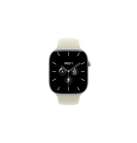 WATCH S12 GPS + CELL 46mm PEARL WHITE CERAMIC CASE - SAND SB M/L MJH24QL/A APPLE